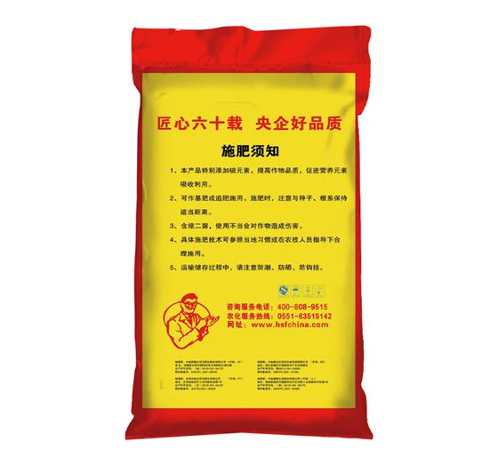 红四方15-15-15硫酸钾复合肥