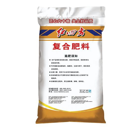 红四方硫酸钾复合肥45%（25-14-6）