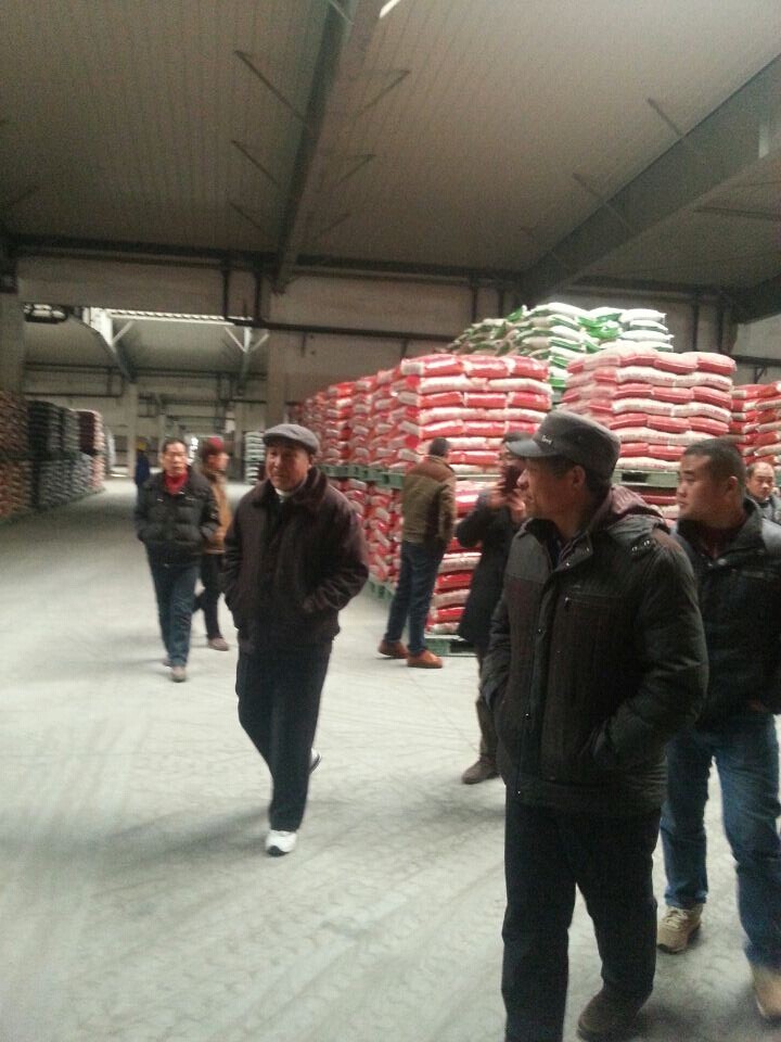 红四方客户来公司参观