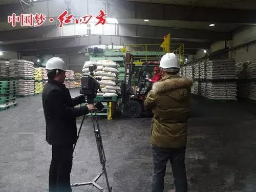 采访复合肥春耕备肥和红四方新型复合肥产销情况 采访复合肥春耕备肥和红四方新型复合肥产销情况