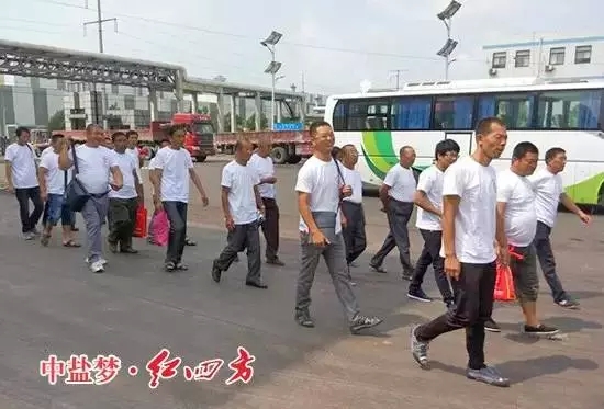 来自辽宁三元农资的100名经销商和种田大户终于到达了红四方新区 来自辽宁三元农资的100名经销商和种田大户终于到达了红四方新区