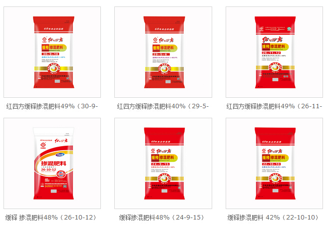 红四方缓控释肥 红四方缓控释肥