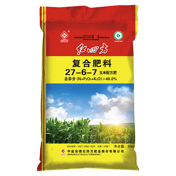 红四方复合肥玉米配方肥40%（27-6-7）
