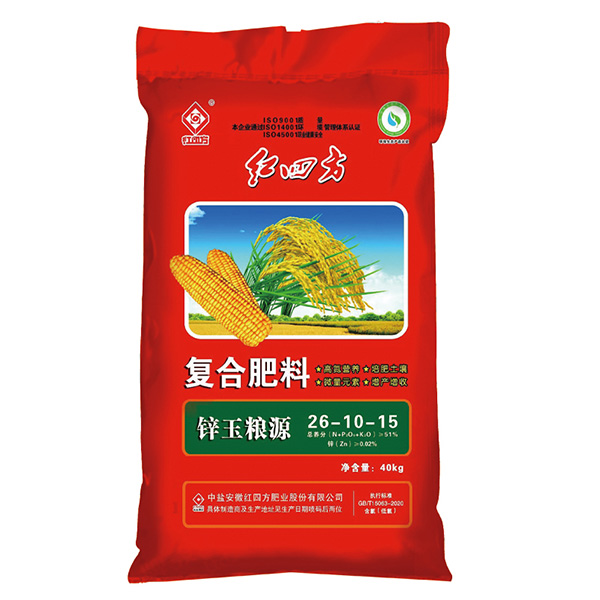 东北玉米高产专用肥锌玉粮源51%（26-10-15）